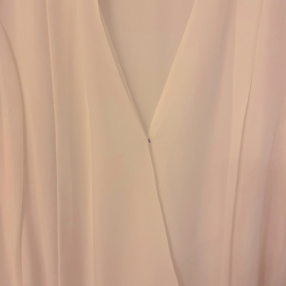 Antonio Melani white dress blouse size Large - Picture 4 of 5